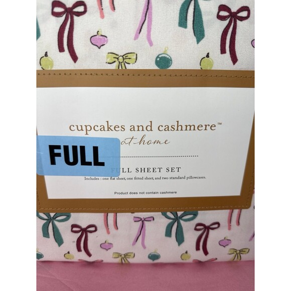 Cupcakes and Cashmere Full Size Bow Sheet Set - Picture 2 of 4